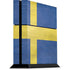 Sweden Flag Distressed PlayStation PS4 Skins